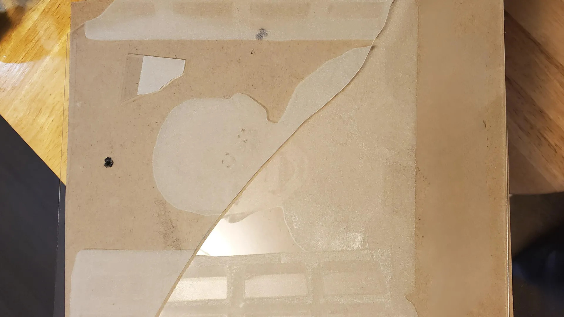 défauts de gravure