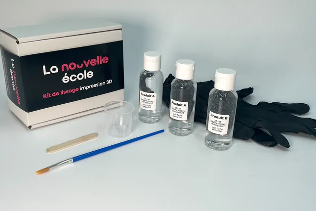 Lisser une impression 3D avec un kit de lissage