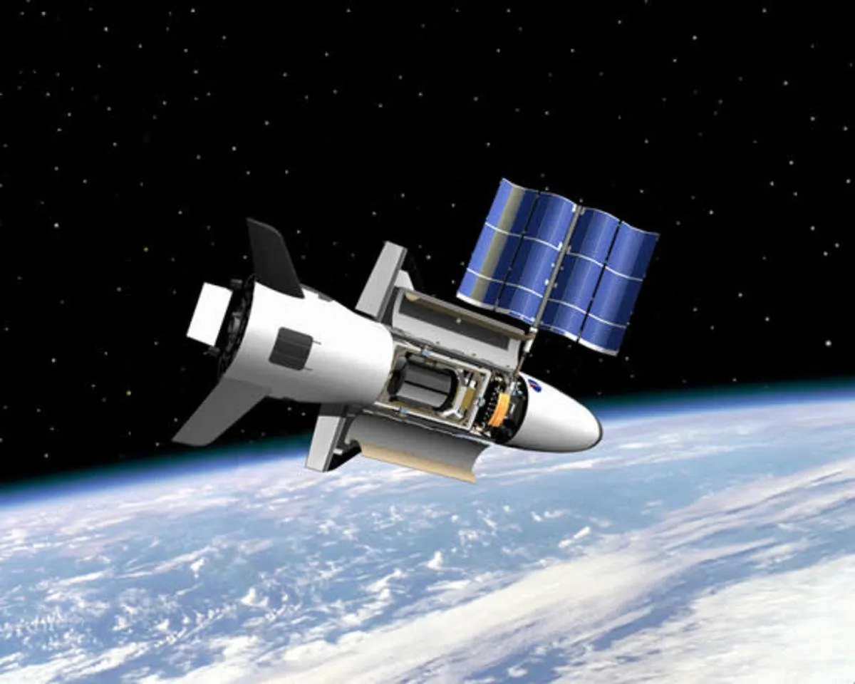 drone dans l'espace