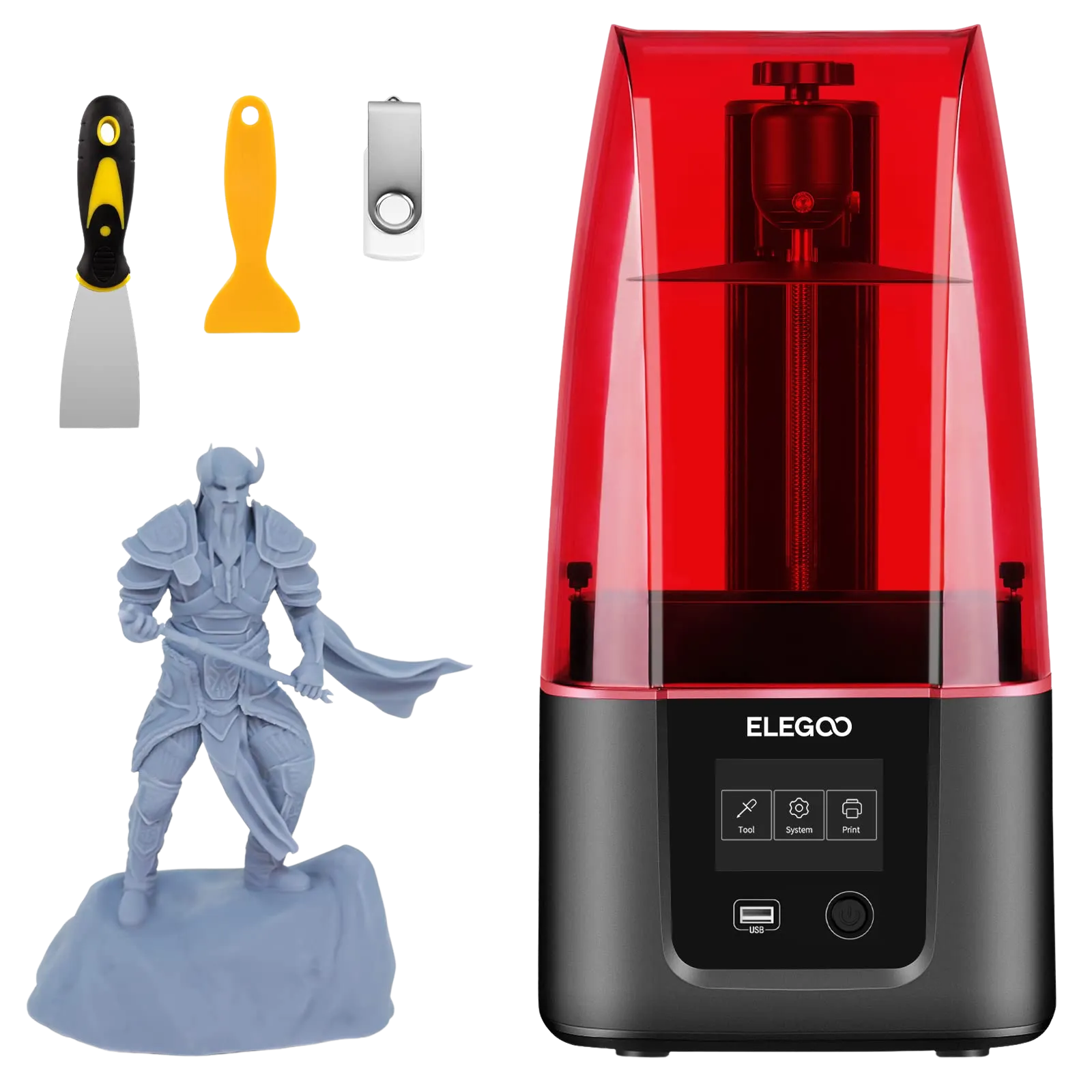 elegoo mars 3 pro avec outils