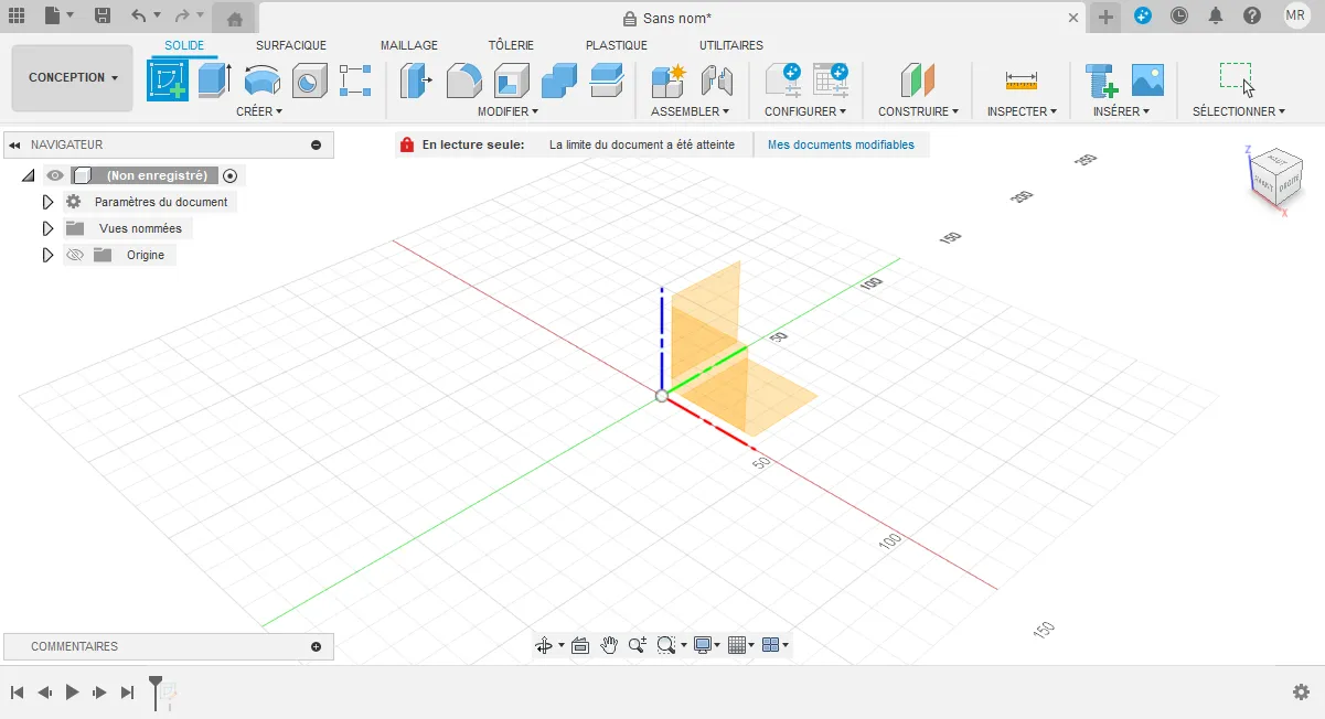 esquisse fusion 360