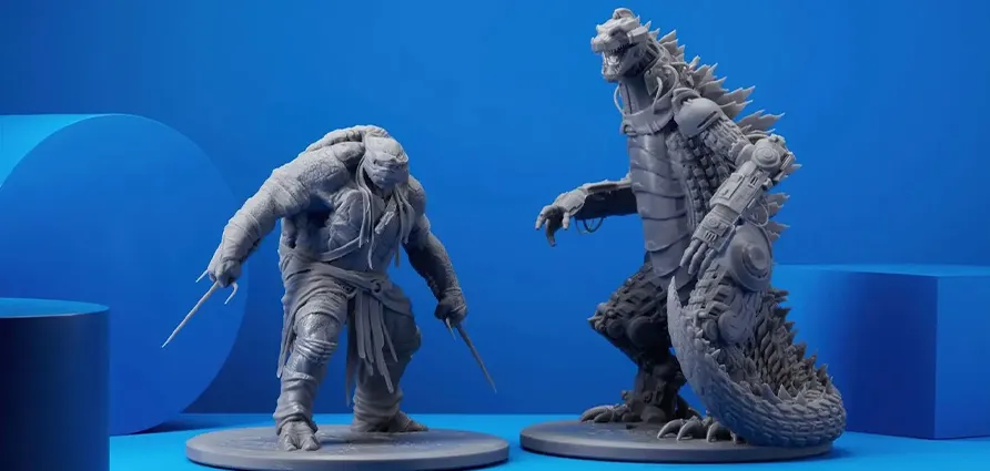 figurine sla de zbrush