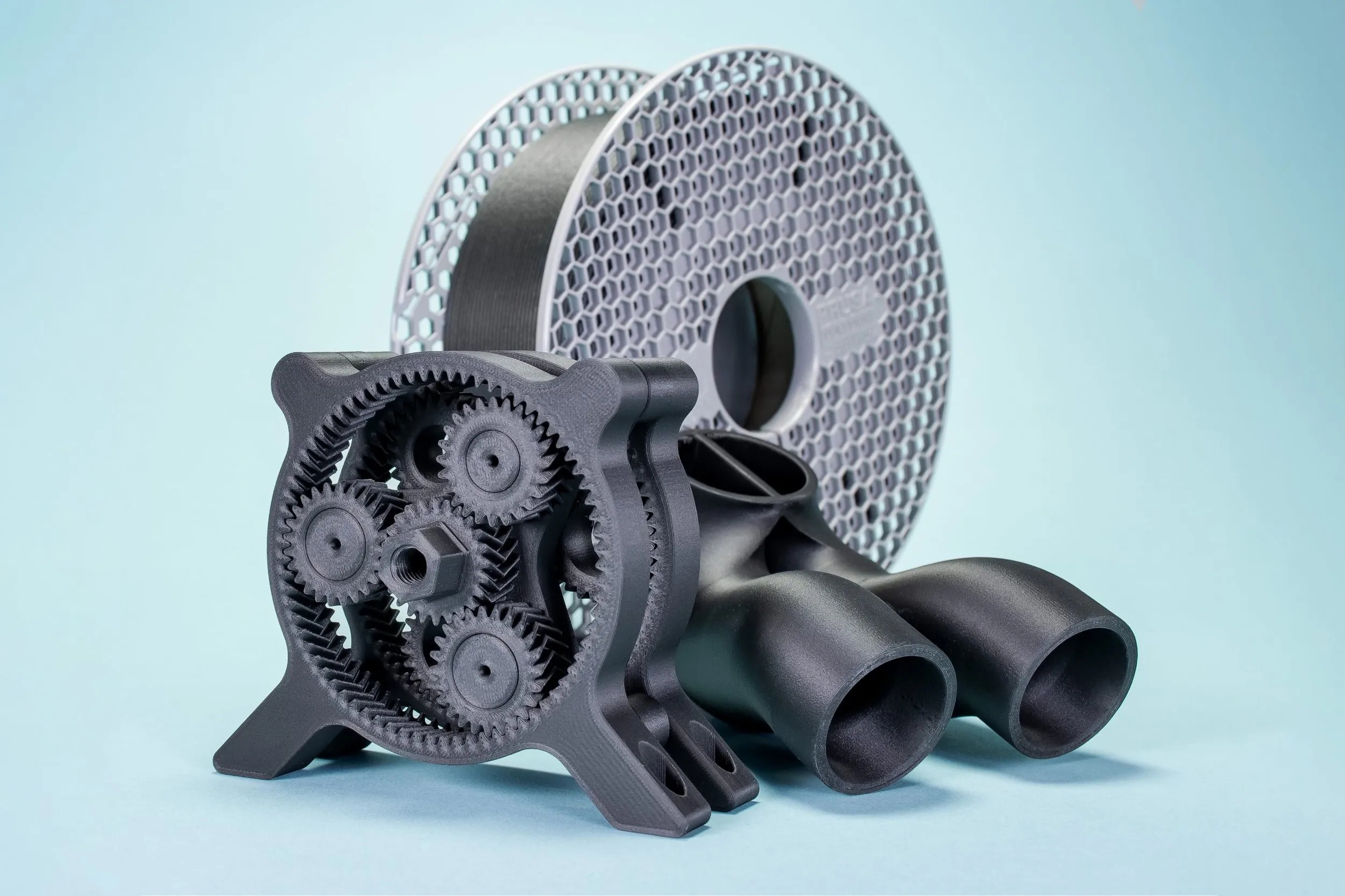 filament fibre de carbone avec creation de moteur nylon