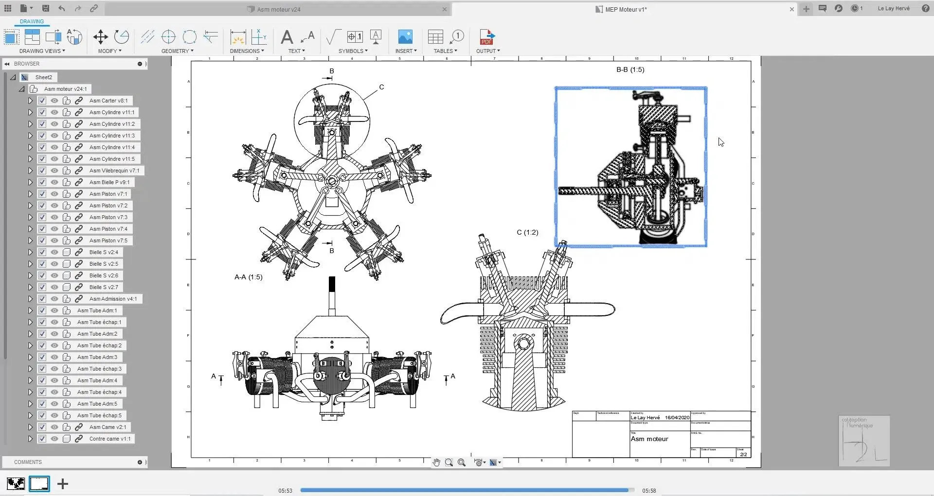 esquisse fusion 360 technique