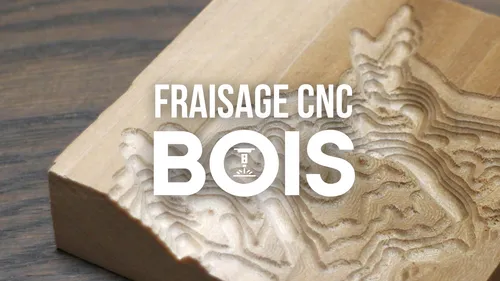 Illustration d'un article sur le fraisage CNC du bois.