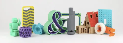 Diverses créations imprimées en 3D
