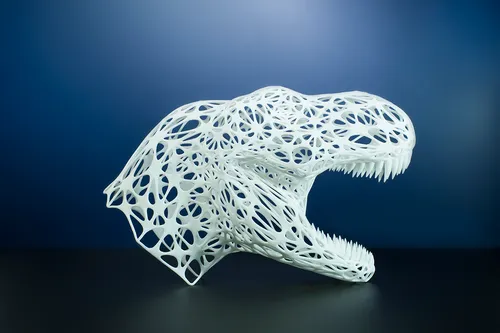 Pièce artistique imprimée en 3D