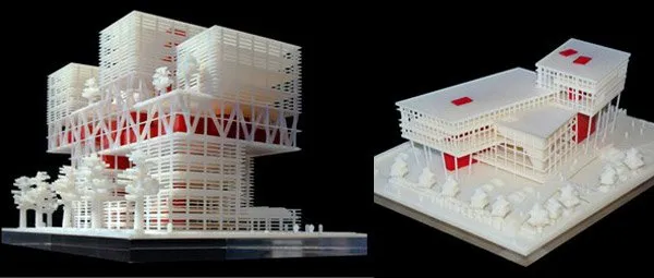 impression 3d résine architecte du batiment