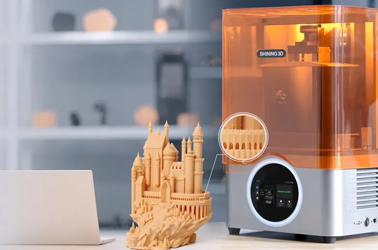 impression 3d résine couche fine