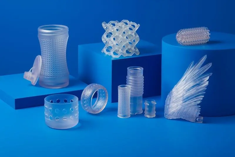 impressions 3D transparentes