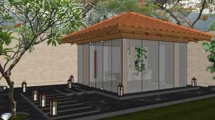 structures de jardin sketchup
