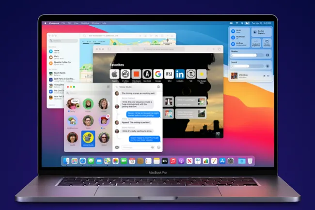 macbook interface