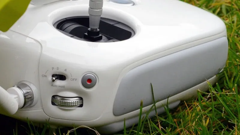 machine avec boutons de parametrage