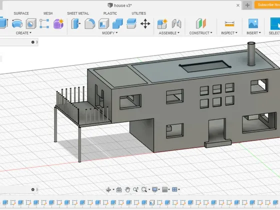maison Fusion 360