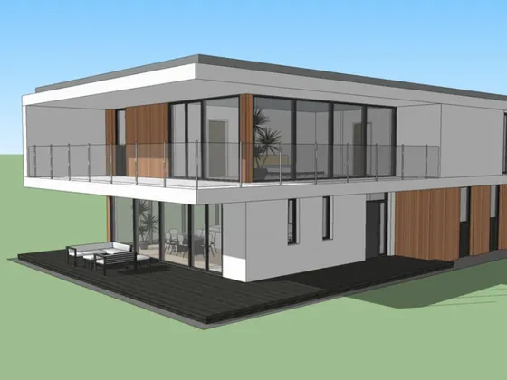 maison moderne sketchup