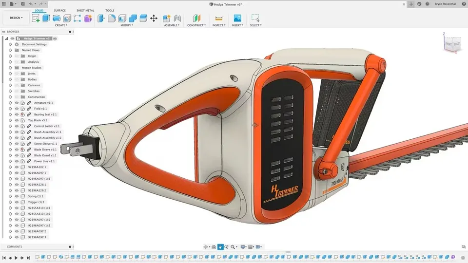 maquette-prototype-logiciel-fusion360-scie-mecanique