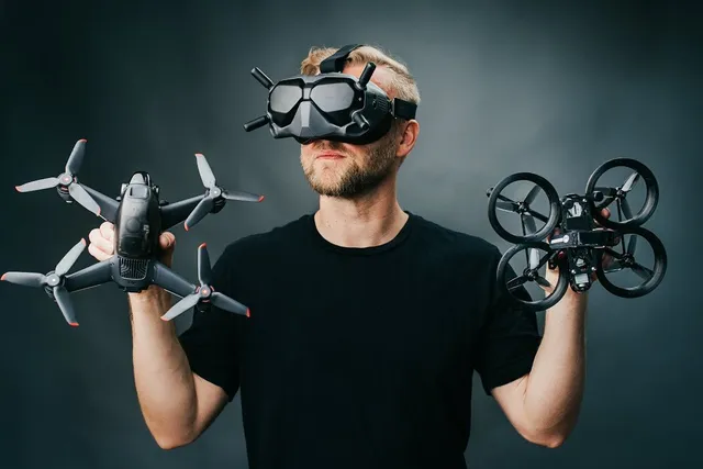 Utilisation des lunettes FPV les drones
