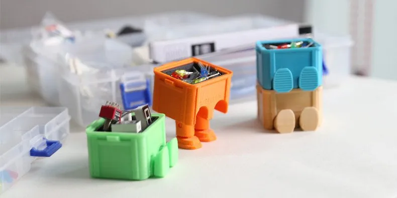 espace de rangement mini - décoration bureau