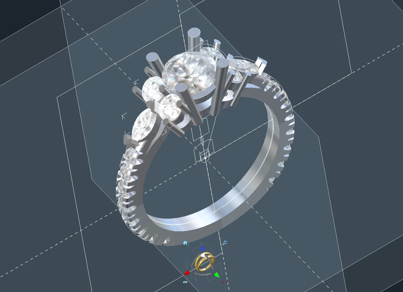 modelisation 3d bagues