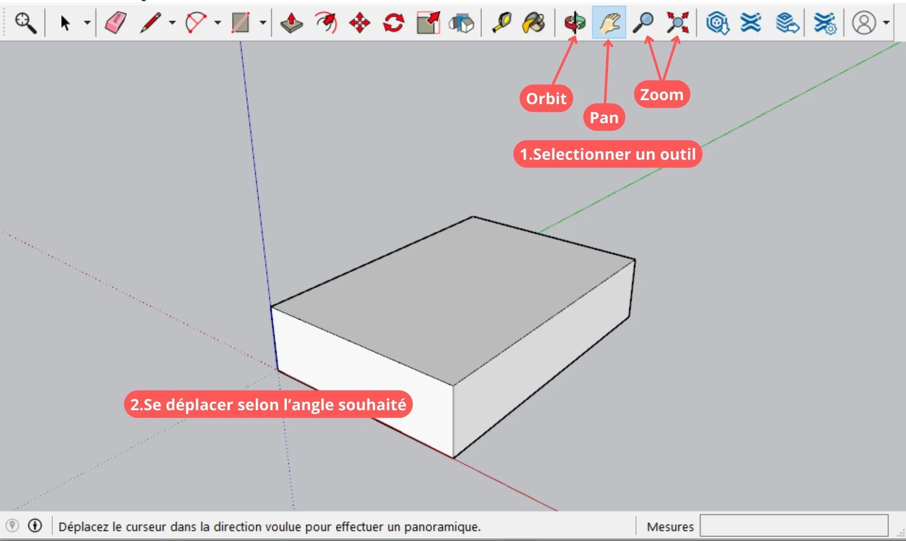 navigation 3D