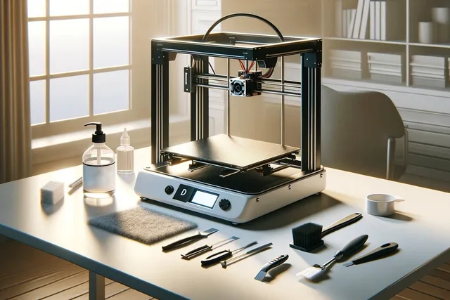 Nettoyer le plateau imprimante 3D
