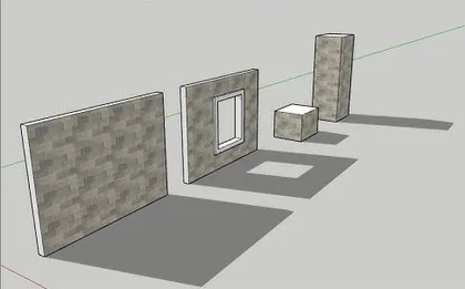 ombre et soleil sketchup