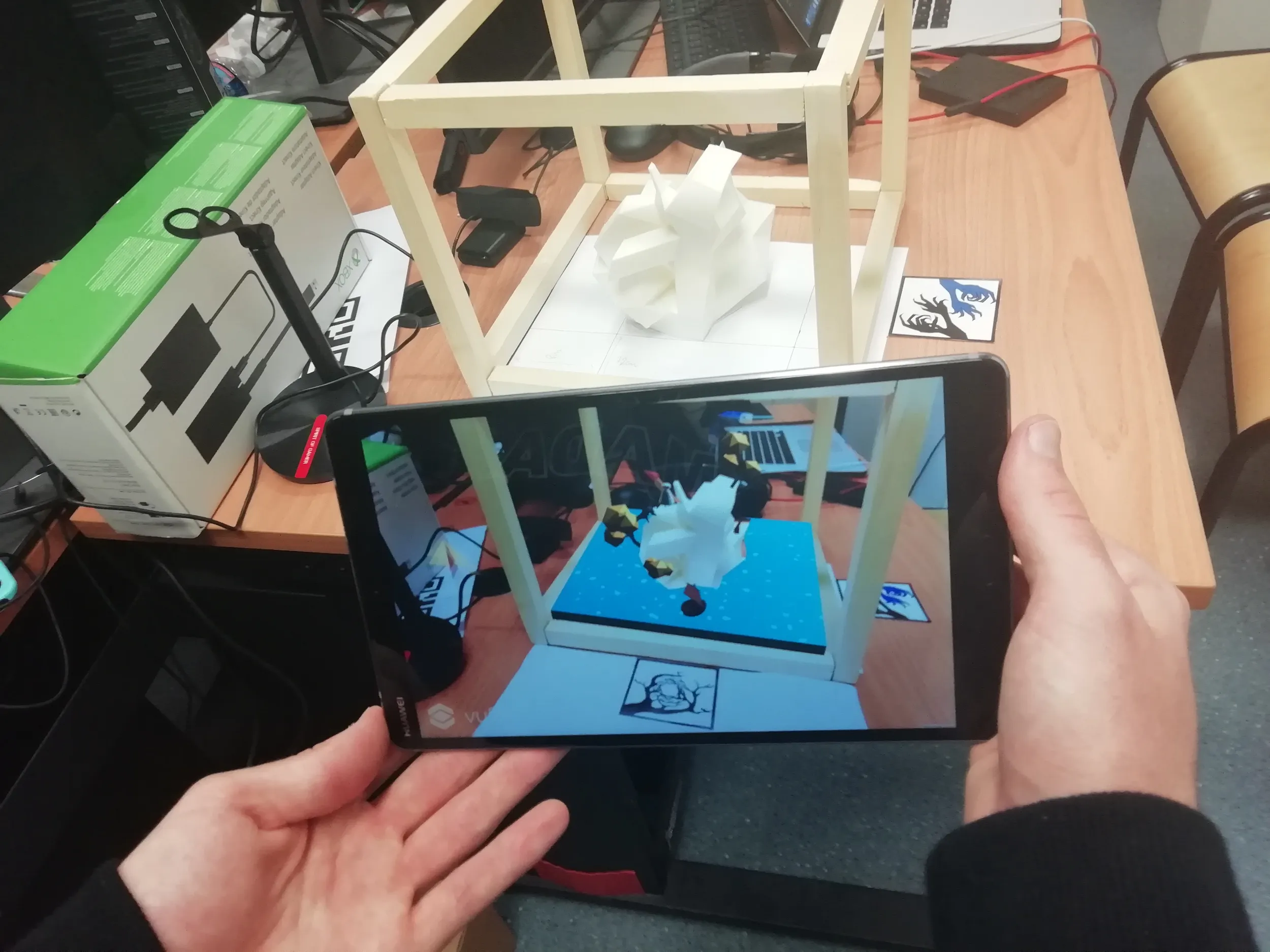 realité augmenté avec impression 3d