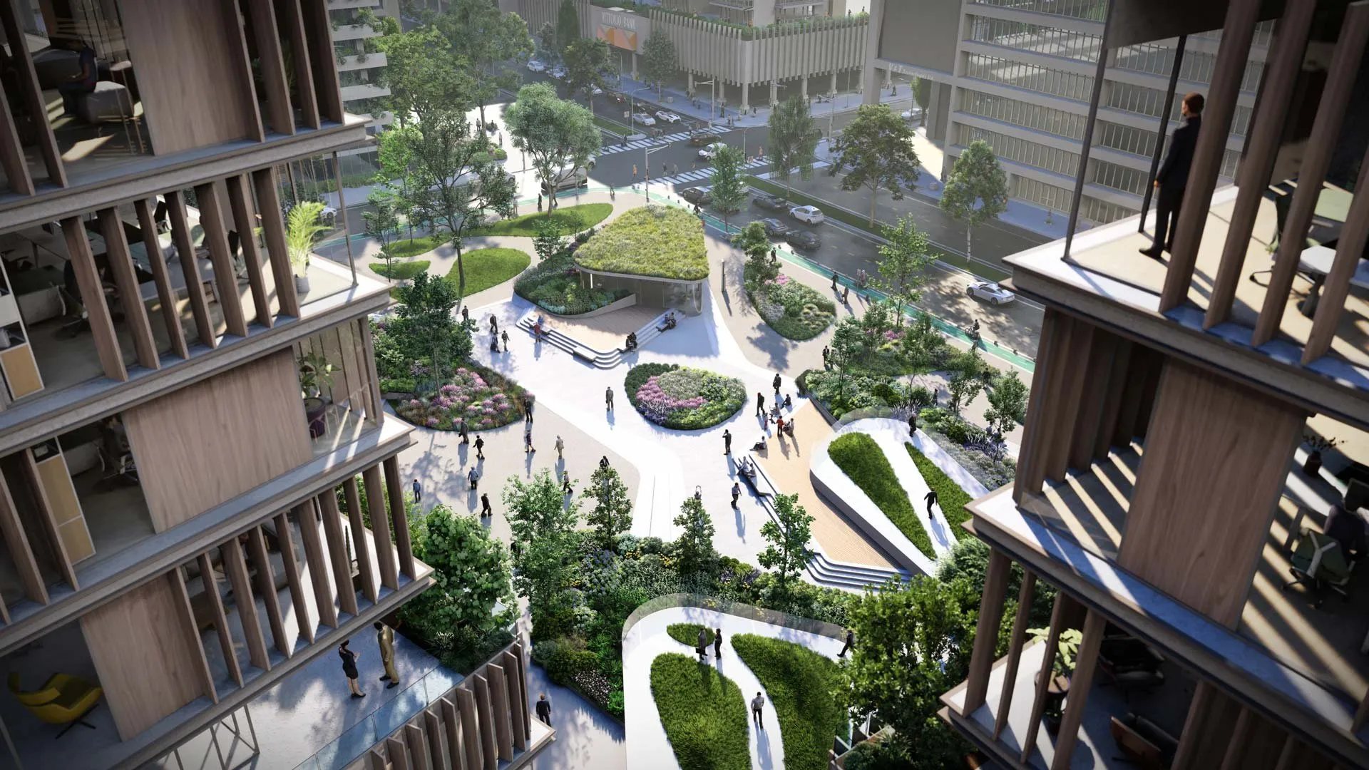 rendu lumion ville sketchup