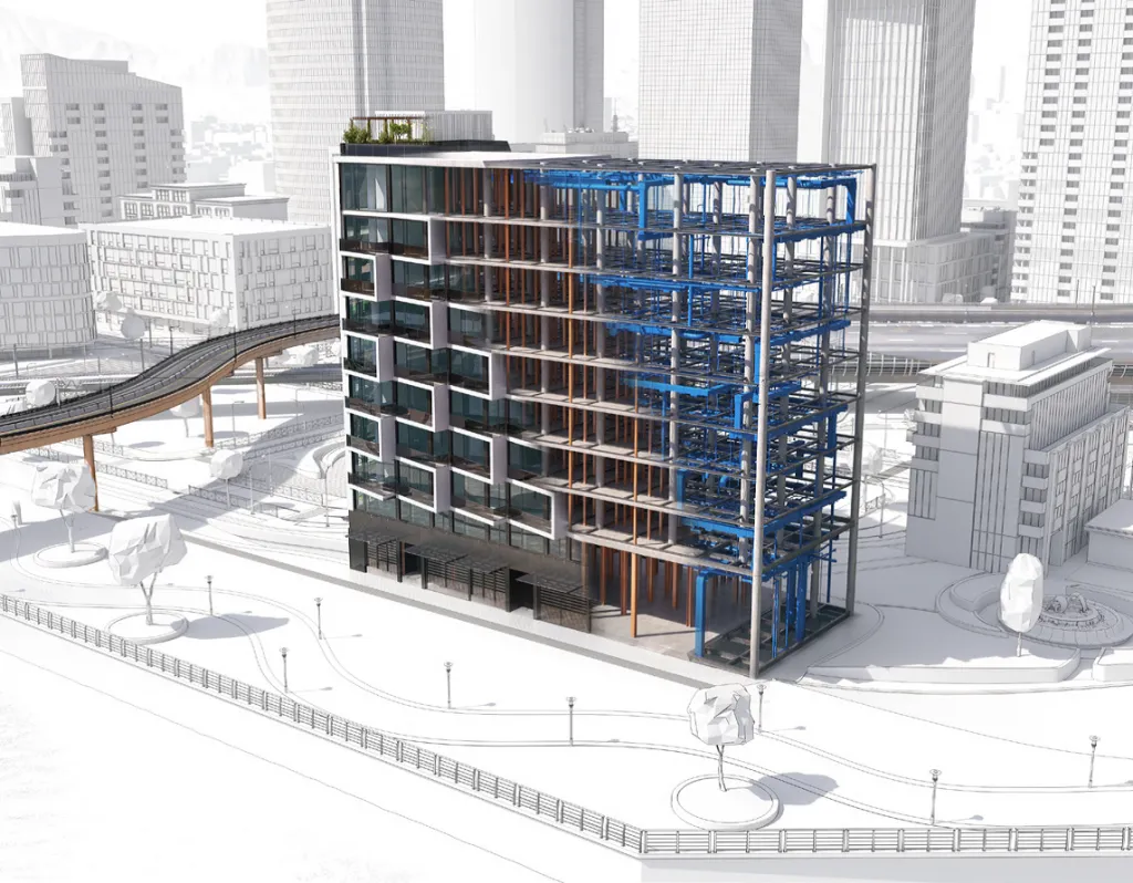 revit projet Complexe Résidentiel Durable