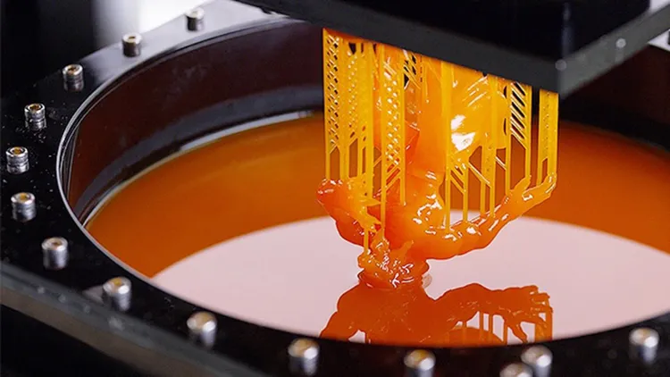 Pièce de précision conçue sur Fusion 360 et imprimée en résine