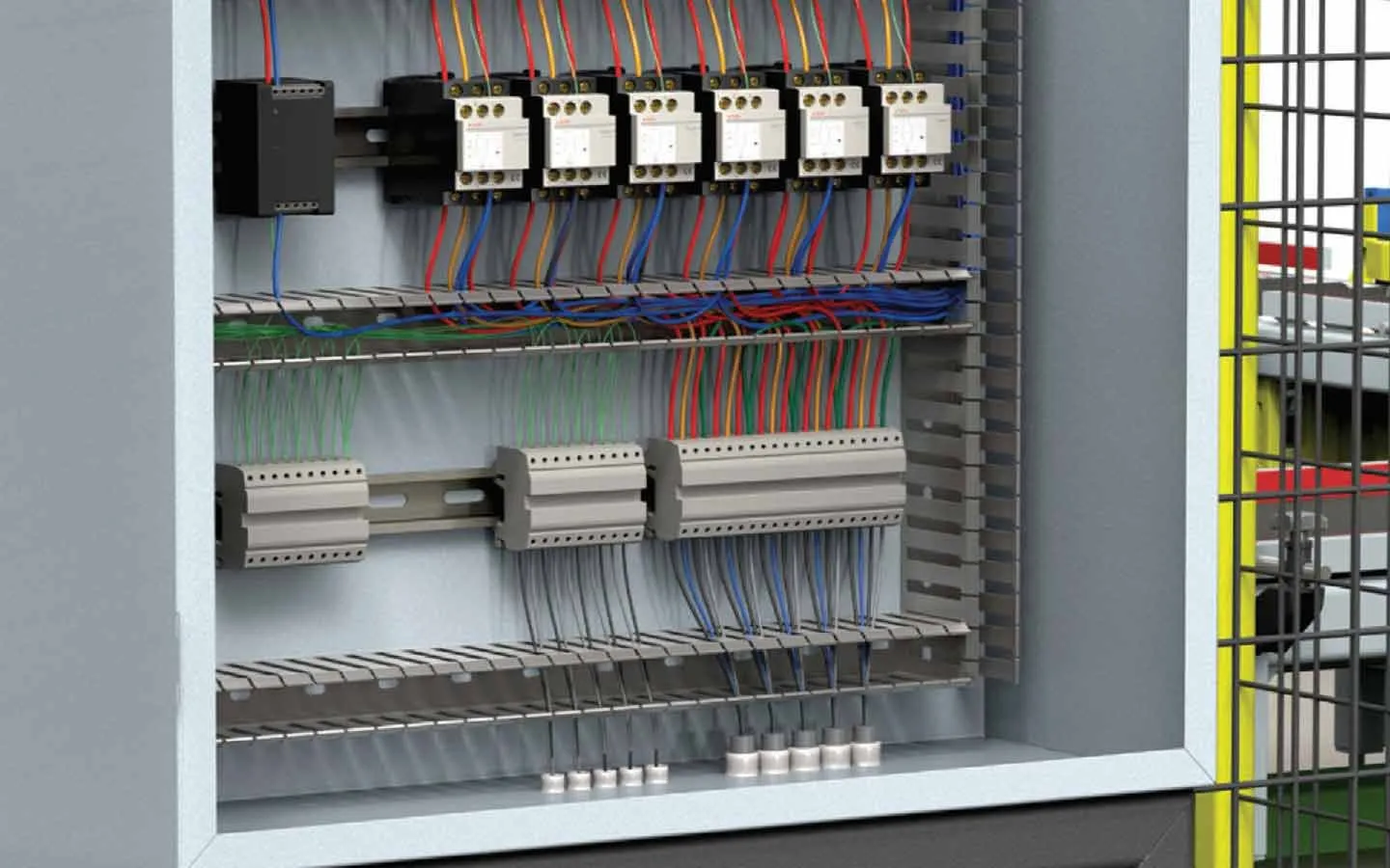 Schéma électrique réalisé avec SolidWorks Electrical