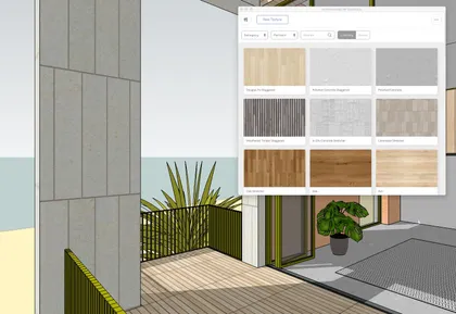 textures sketchup