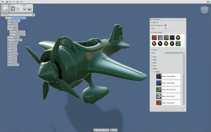 textures et matériaux Fusion 360