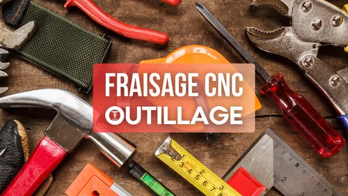 Illustration d'un article sur le fraisage CNC pour l'outillage.