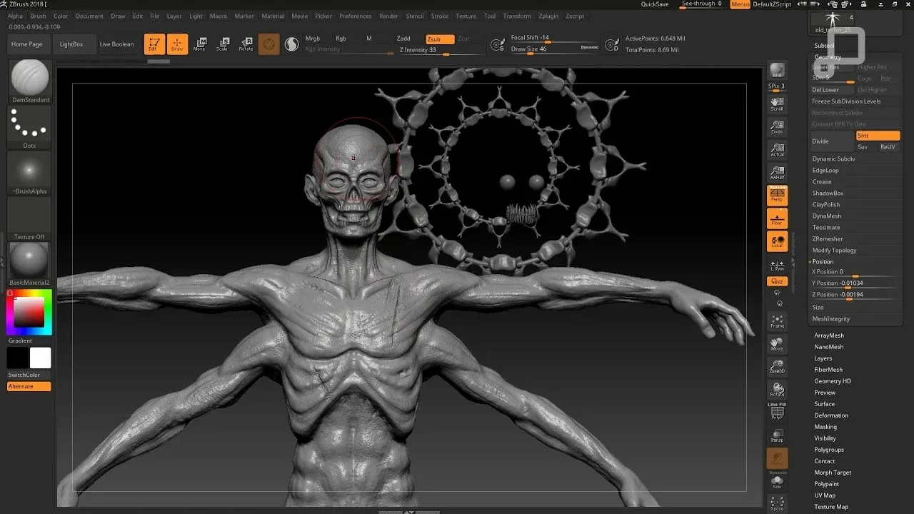 zbrush modelisation